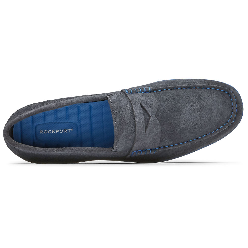 Rockport Slip-On Herr Mörkgrå - Malcom Penny - CUXFA5126